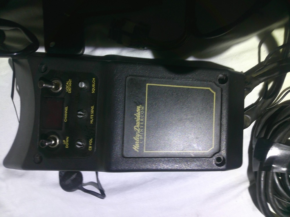 OE Harley Davidson CB Intercom Midland CB Transceiver tank mounted