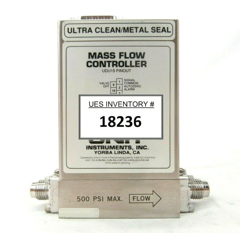UNIT Instruments UFC-8160 Mass Flow Controller MFC 200 SCCM CF4 Working Spare