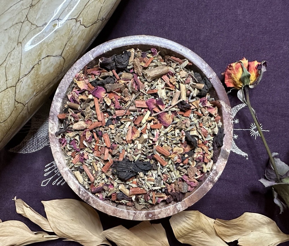 Asmodeus Invocation And Offering Herbal Blend, Handmade, Incense, Bath Soak
