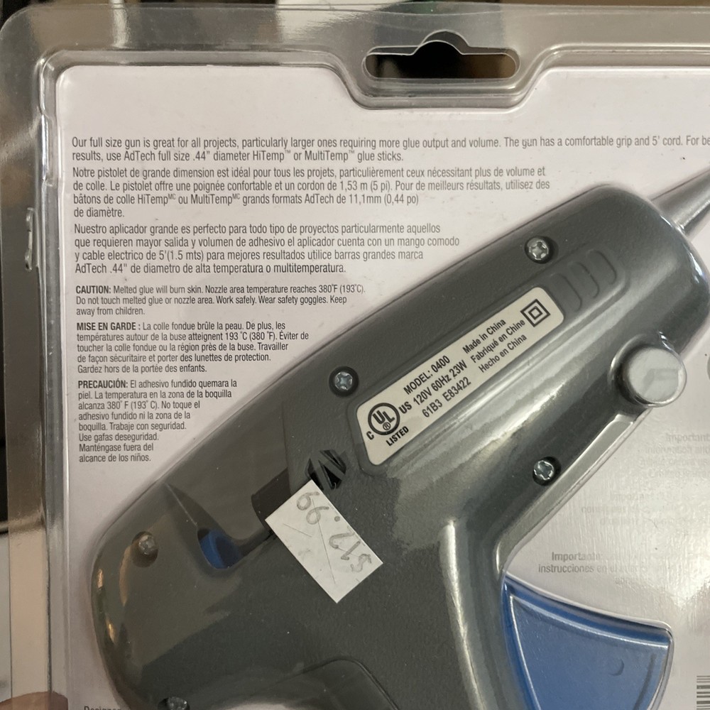 Ad Tech Hot Glue Gun Hi Temp