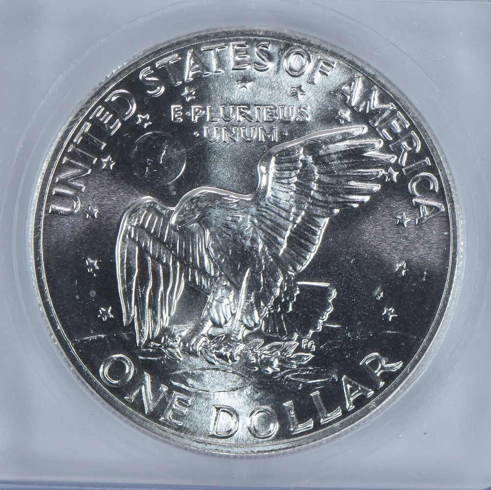 1972-S Eisenhower $1 Silver 40% MS67 ICG
