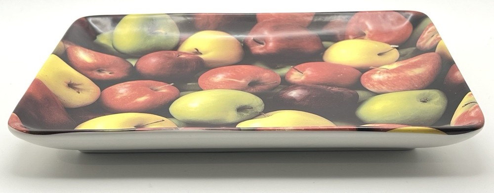 Starbucks Apple Rectangular Ceramic Serving Tray 2007