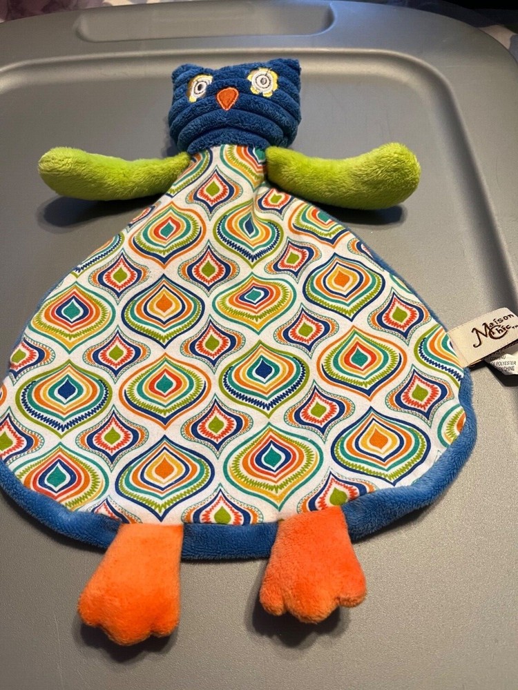 Owl  security blanket for baby by Maison Chic