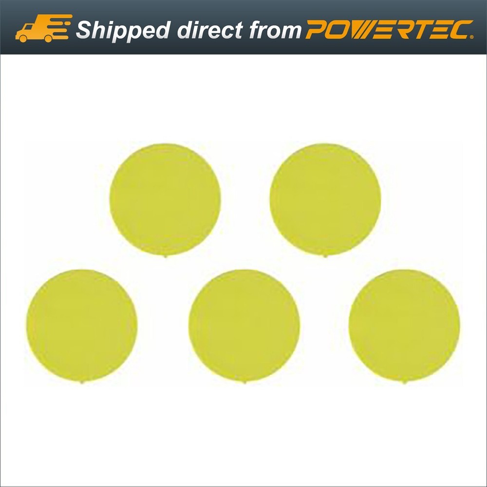 POWERTEC 71086 Zero Clearance Table Saw Insert for Delta Bandsaw Models-5 Pack