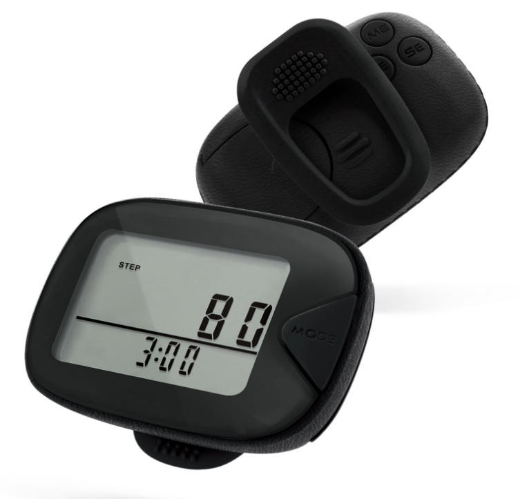 For Walking 3D Pedometer Walking Step Counter Simple LCD Display Clip on Step