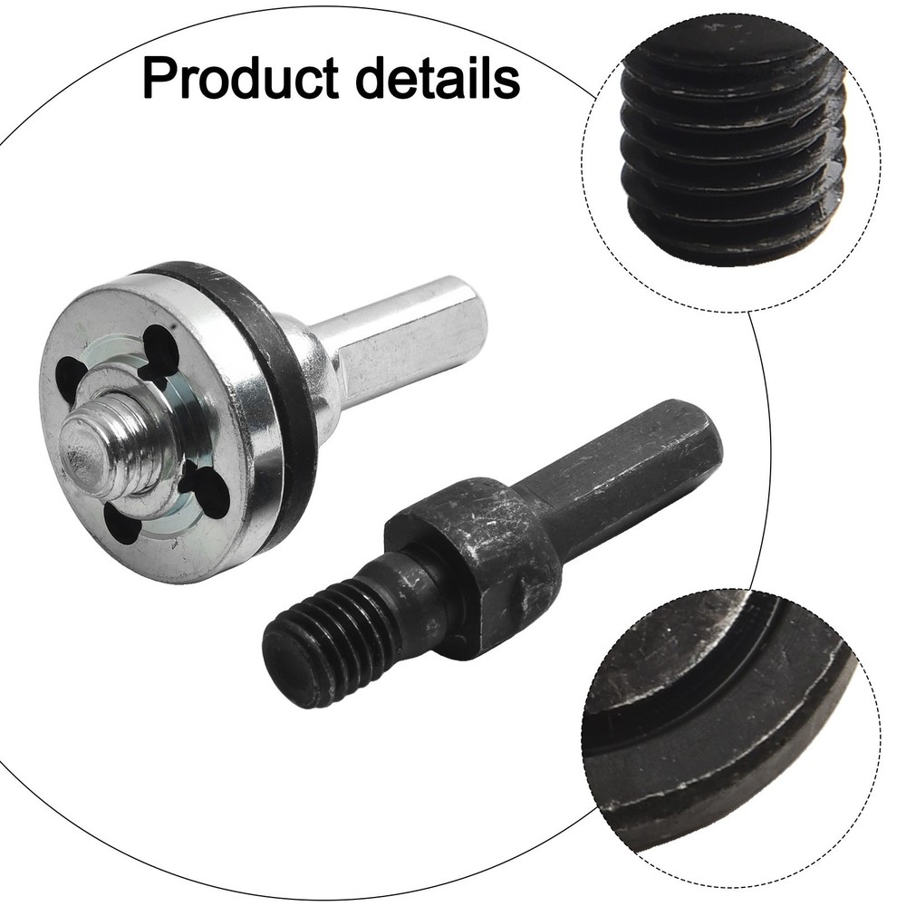 Angle Grinder Adapter For Cutting For Grinding Triangular Handle Black Color