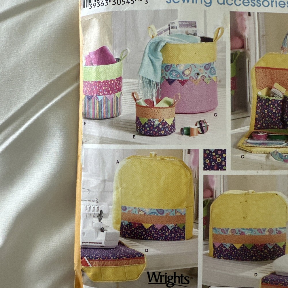 Simplicity Fat Quarter Club Pattern 3776 Sewing Accessories CUT