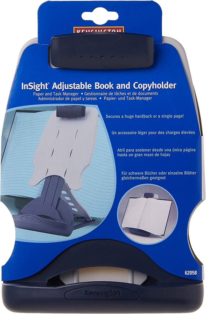 Document Adjustable Book Copy Holder Desk Paper Stand Letter Typing Angle Sheet