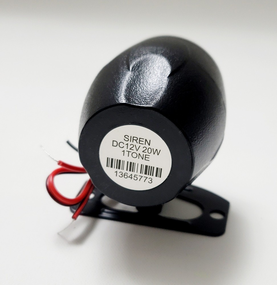 Code Alarms CA1355E 2-Way Car Security System Alarm Built In Tilt & Shock Sensor