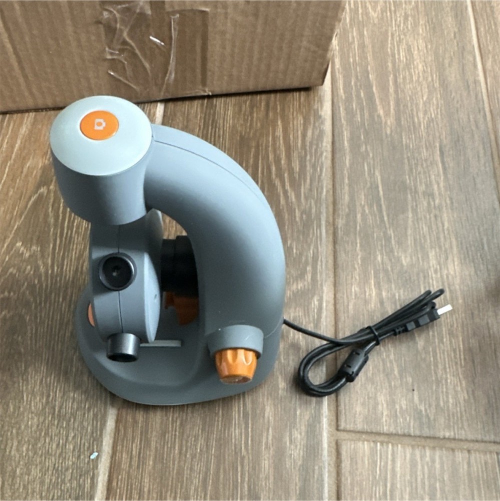 For Parts- Celestron MicroSpin Digital Microscope 2MP 600x Six Objective Lenses