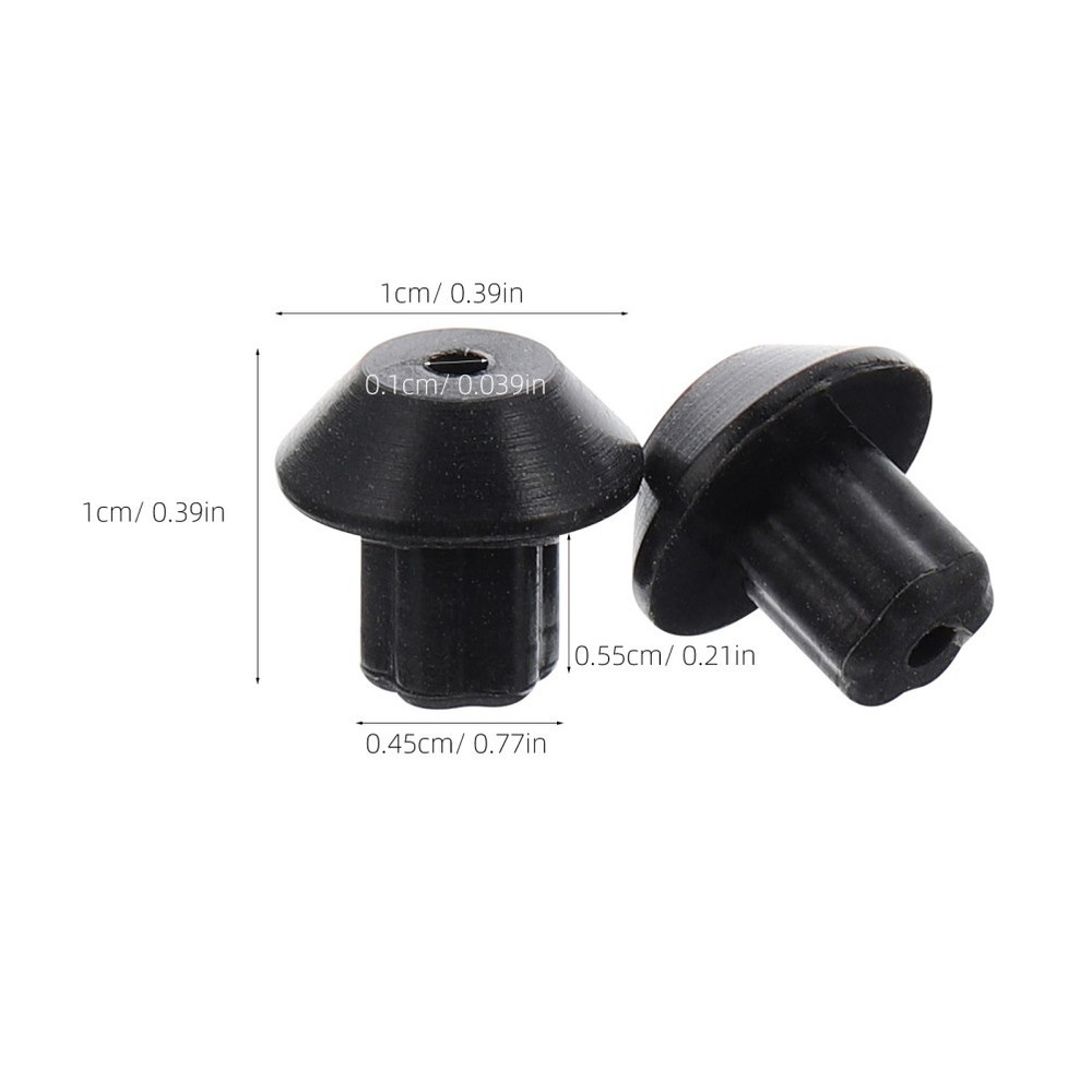 48Pcs Grate Feet Rubber Replacement for Gas Range Burner
