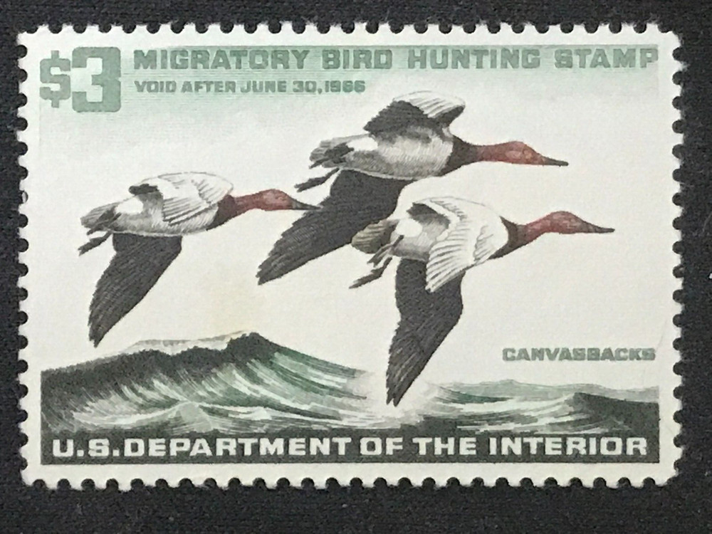 U.S. Duck Stamp SC # RW32 Mint NH 1966