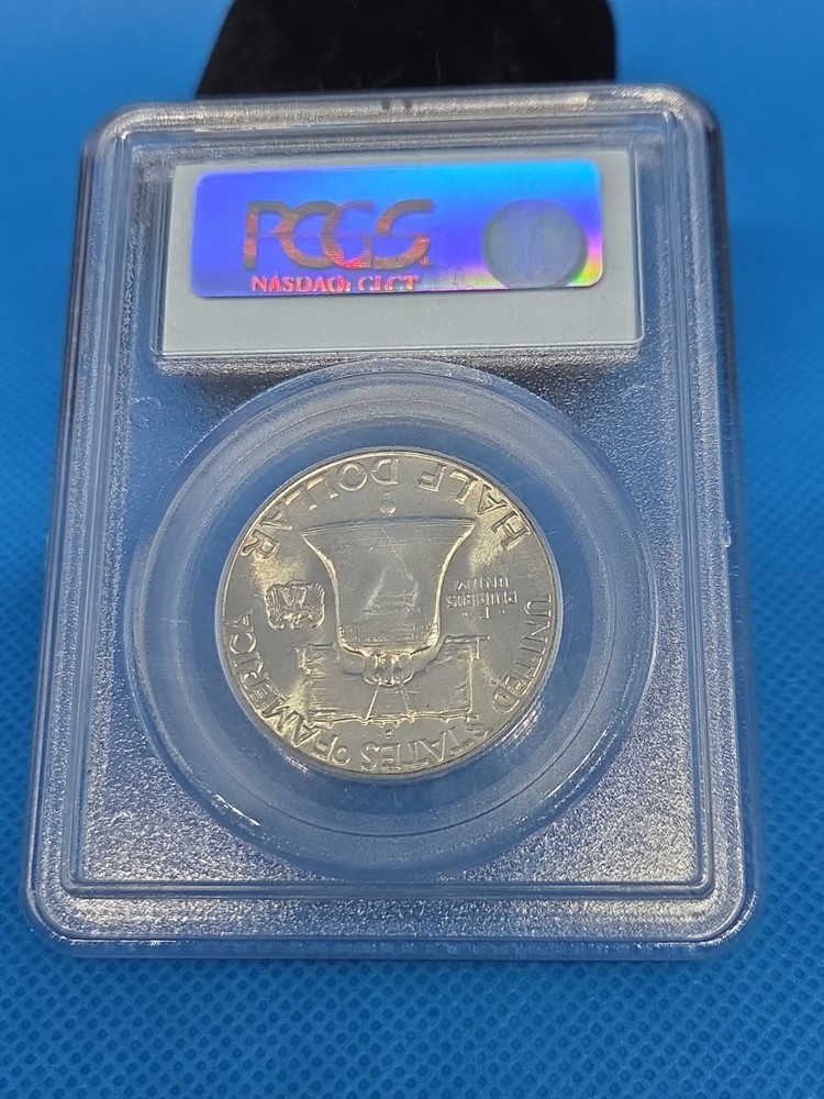 1948 D Franklin Half Dollar PCGS MS64FBL