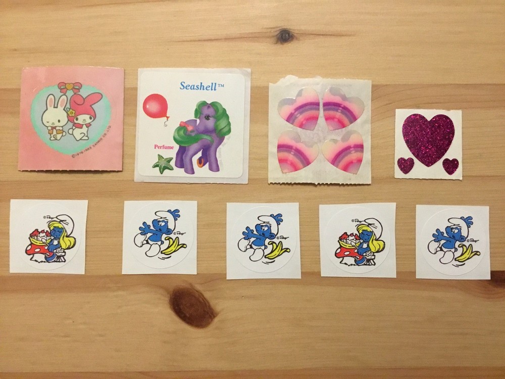 Vintage Sticker Set