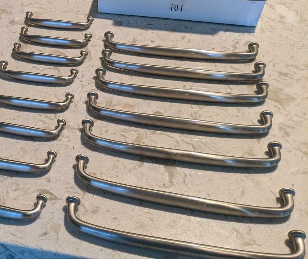 Restoration Hardware Satin Nickel Ephram Pulls