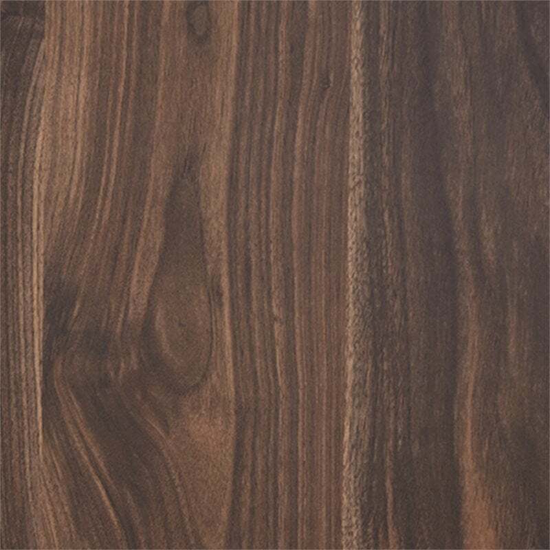 Bowery Hill Modern Engineered Wood Full Platform Bed in Brown