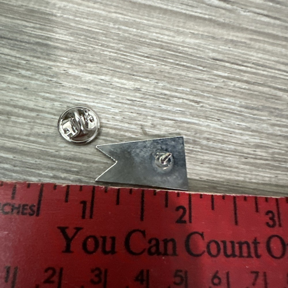 Vintage Ohio State Flag Lapel Pin 1"