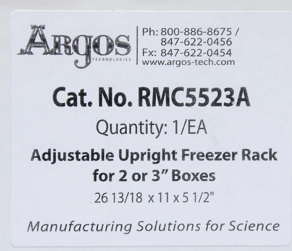 Argos RMC5523A Adjustable Upright Freezer Rack (2478A)