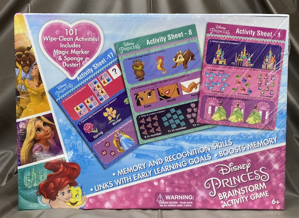 Disney Princess Brainstorm Activity Game