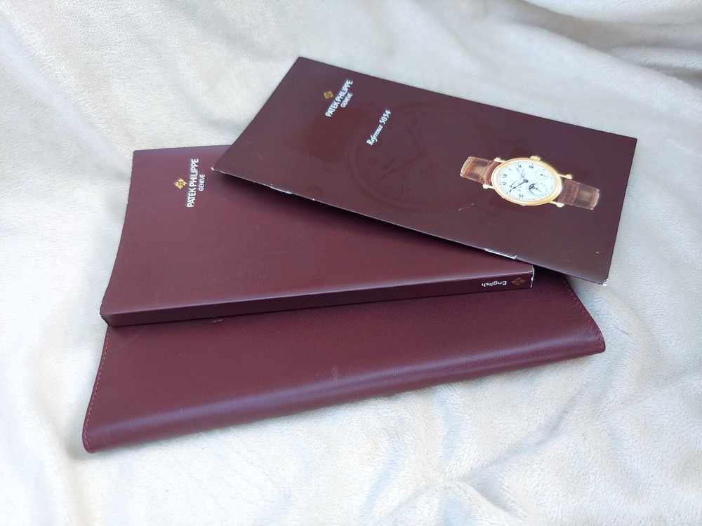Patek Philippe 5054 Booklets Manual Instructions Folder Lot Set