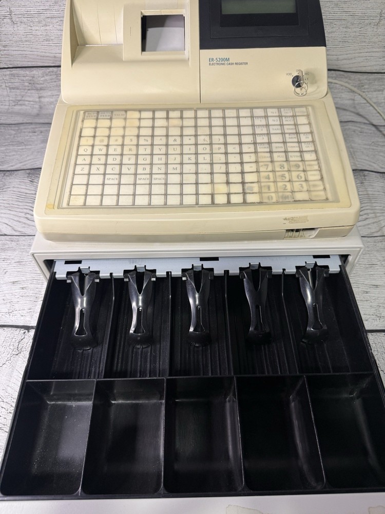 SAM4S ER-5200M Electronic Cash Register 🔥 Tested