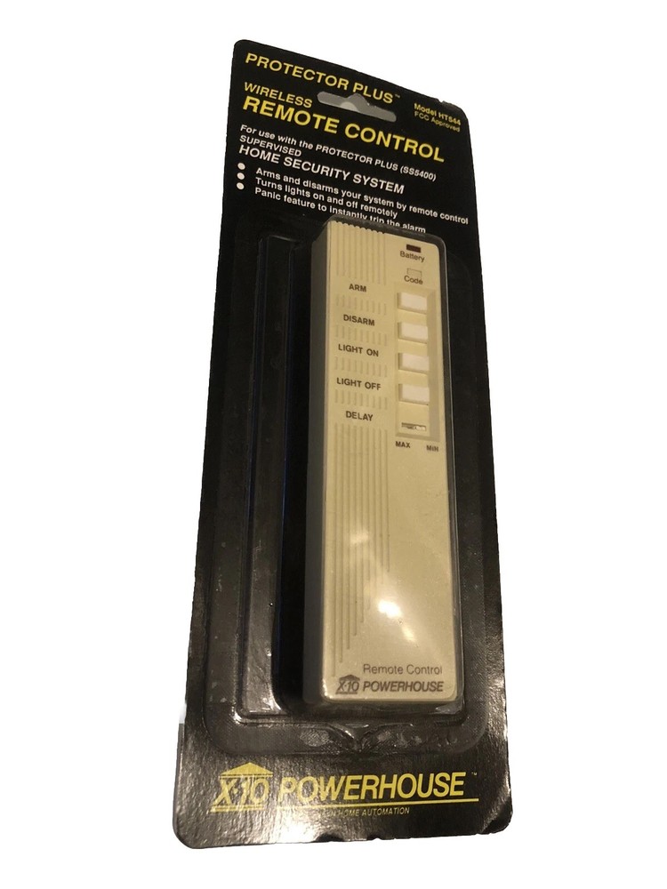 X-10 Remote Control HT544 Powerhouse Protector Plus Wireless