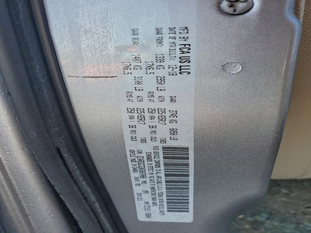 Used A/C Selector Switch fits: 2019 Dodge Caravan AC front dash mounted manual c