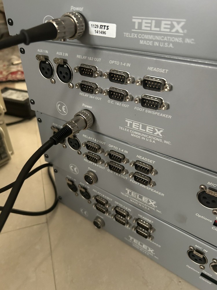 RTS Kp-32 intercom key panel with power adapter, microphone -- 1 unit price