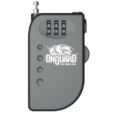 Onguard Terrier 8063 Combo Cable Lock Roller Retractable Cab Security