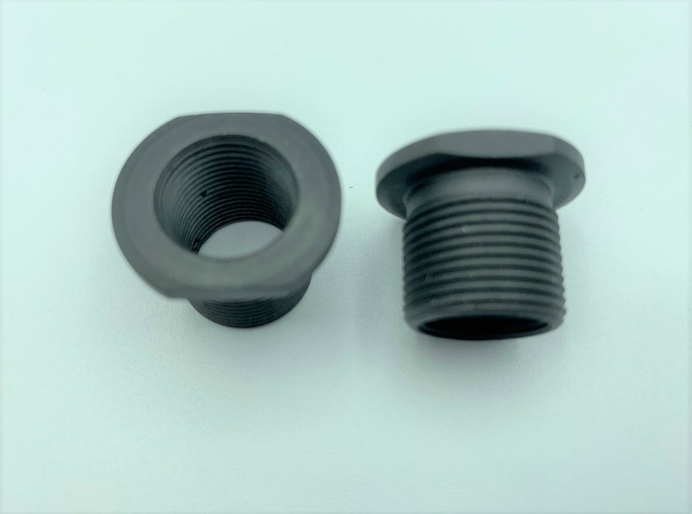 Rifle Barrel Threaded Adapter 1/2-28 to 5/8-24 Muzzle Adapter