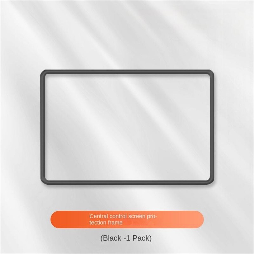 Silicone Touchscreen Protector Frame for Tesla Model Y / Model 3 Trim Cover