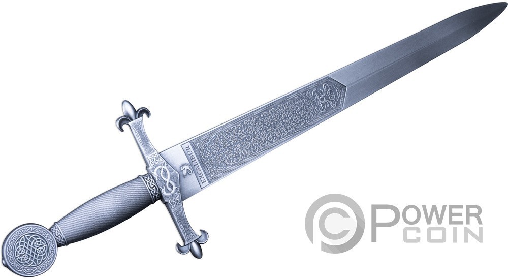 EXCALIBUR 3D 3 Oz Silver Coin 5$ Samoa 2026