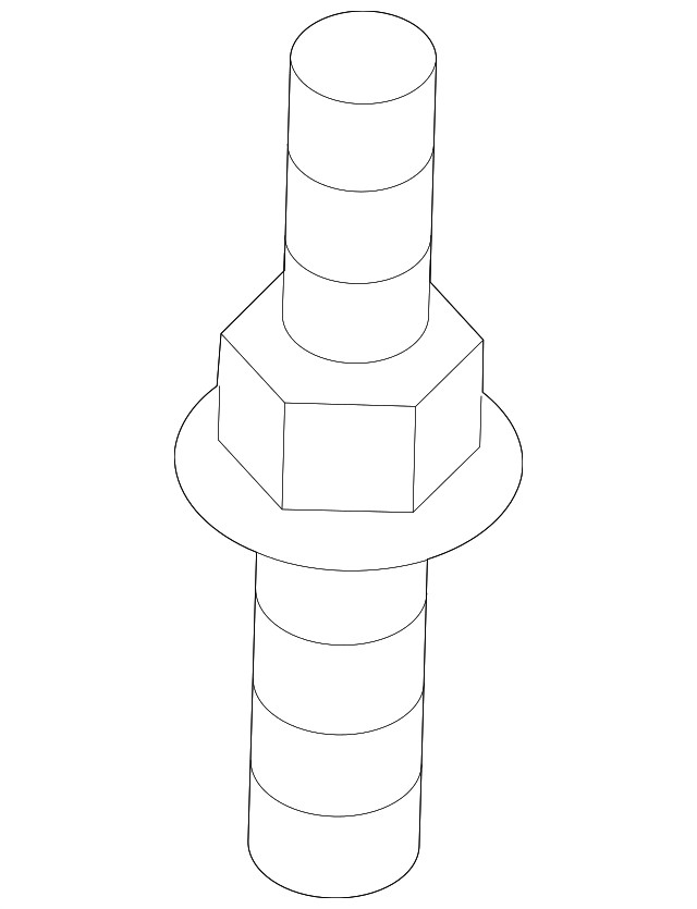 Genuine Ford Engine Cover Stud W716473-S437