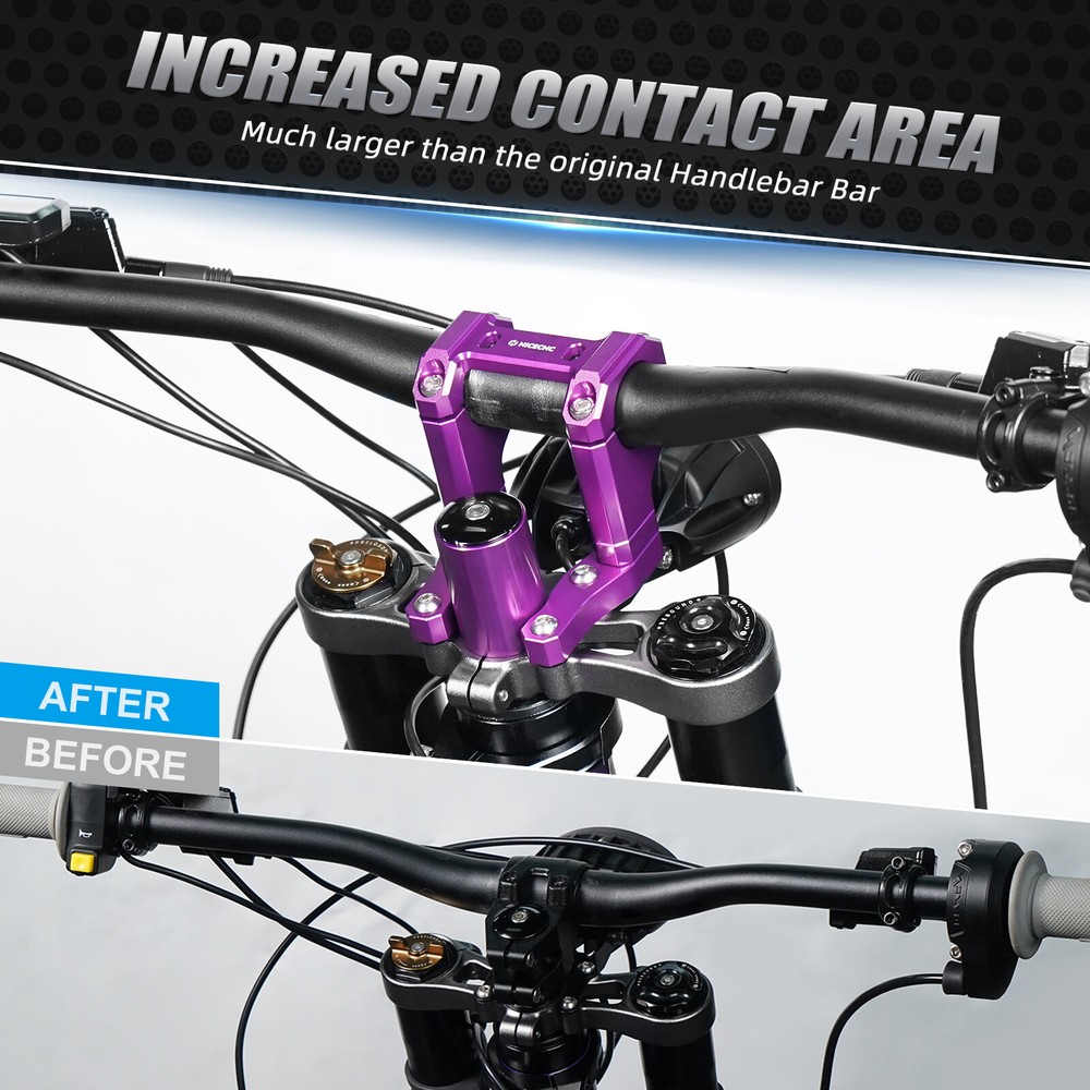 NICECNC Upper Triple Clamp Top Link Handlebar Bar Riser Fit Surron light bee X S