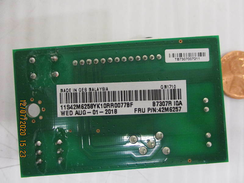 Open Box, IBM, 42M6257, Switch/LED Card