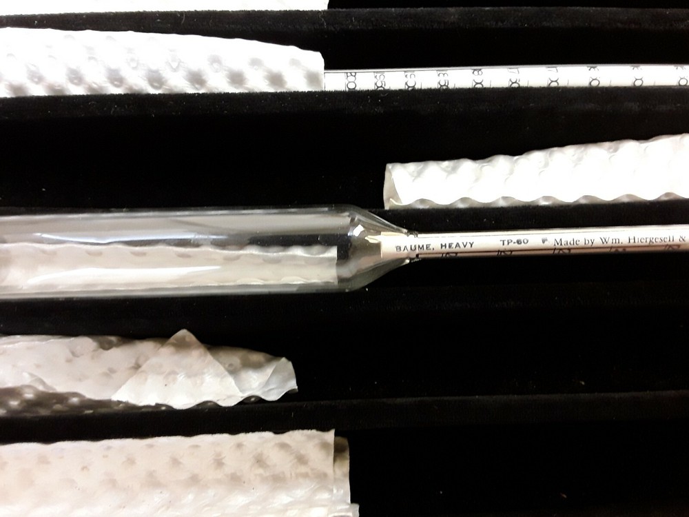 Hdyrometer Baume Heavy Liquid Scale