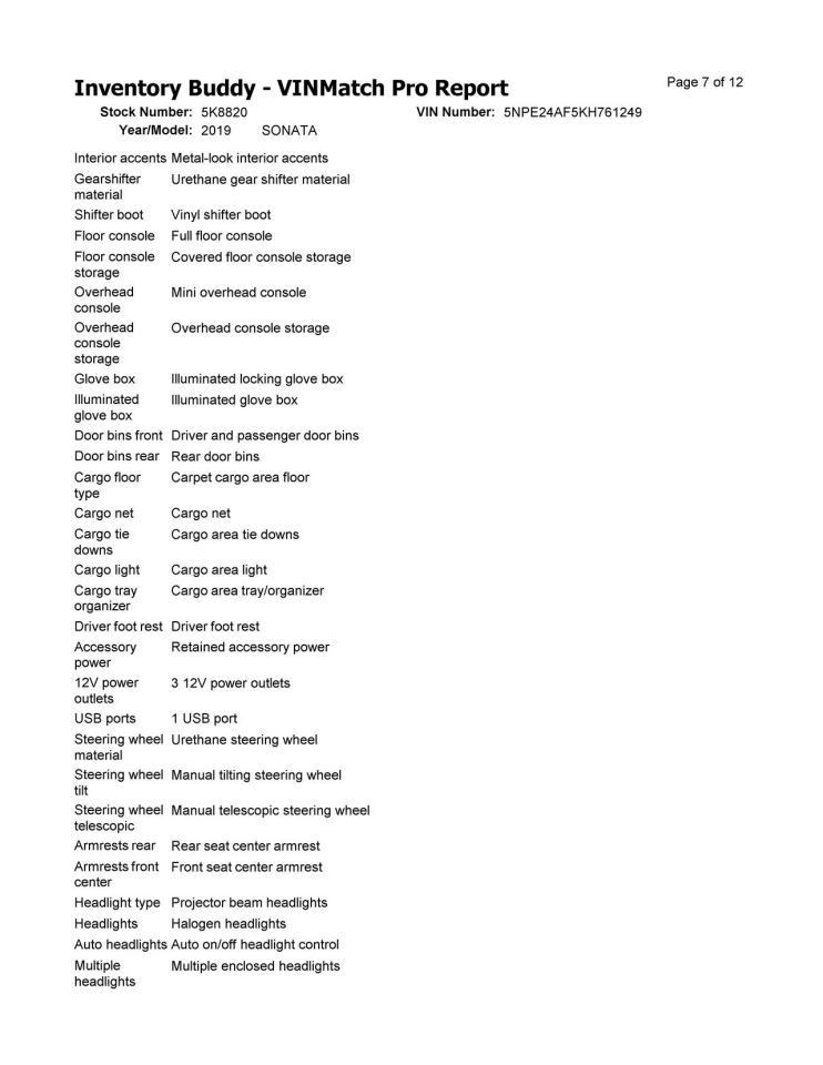 Fuse Box Engine Compartment Fits 18-19 SONATA 2065789