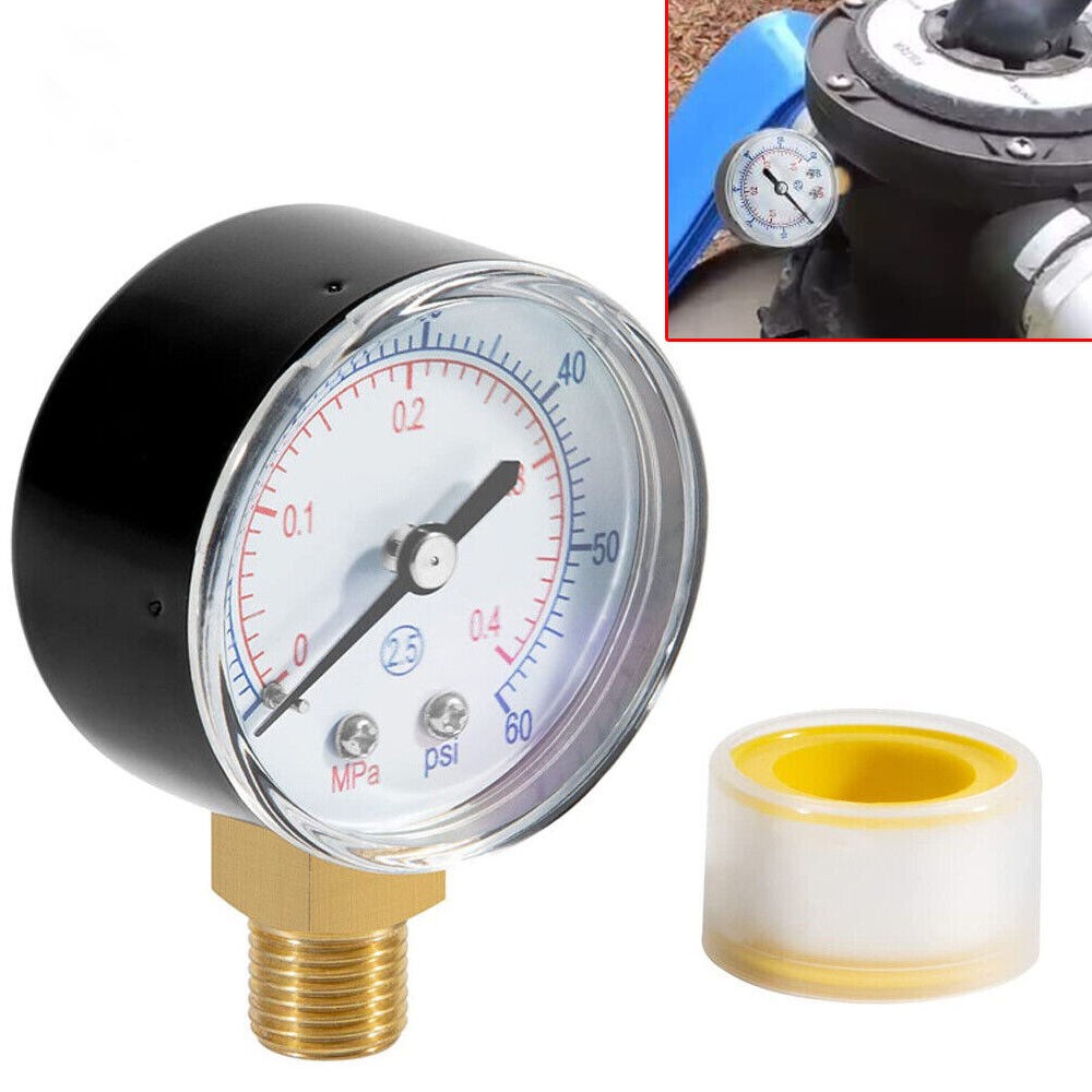 For Hayward Pool Filter (Sand & D.E.) Pressure Gauge Replacement ECX270861