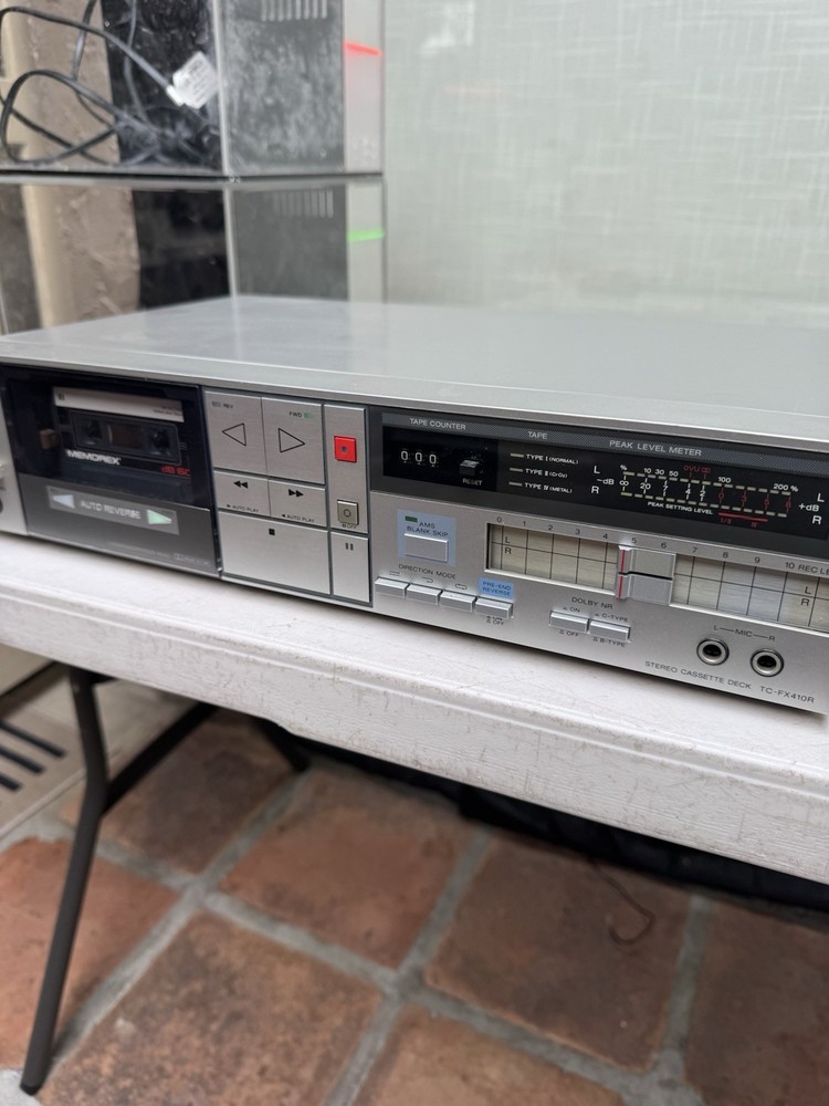 Sony TC-FX410R auto reverse cassette deck