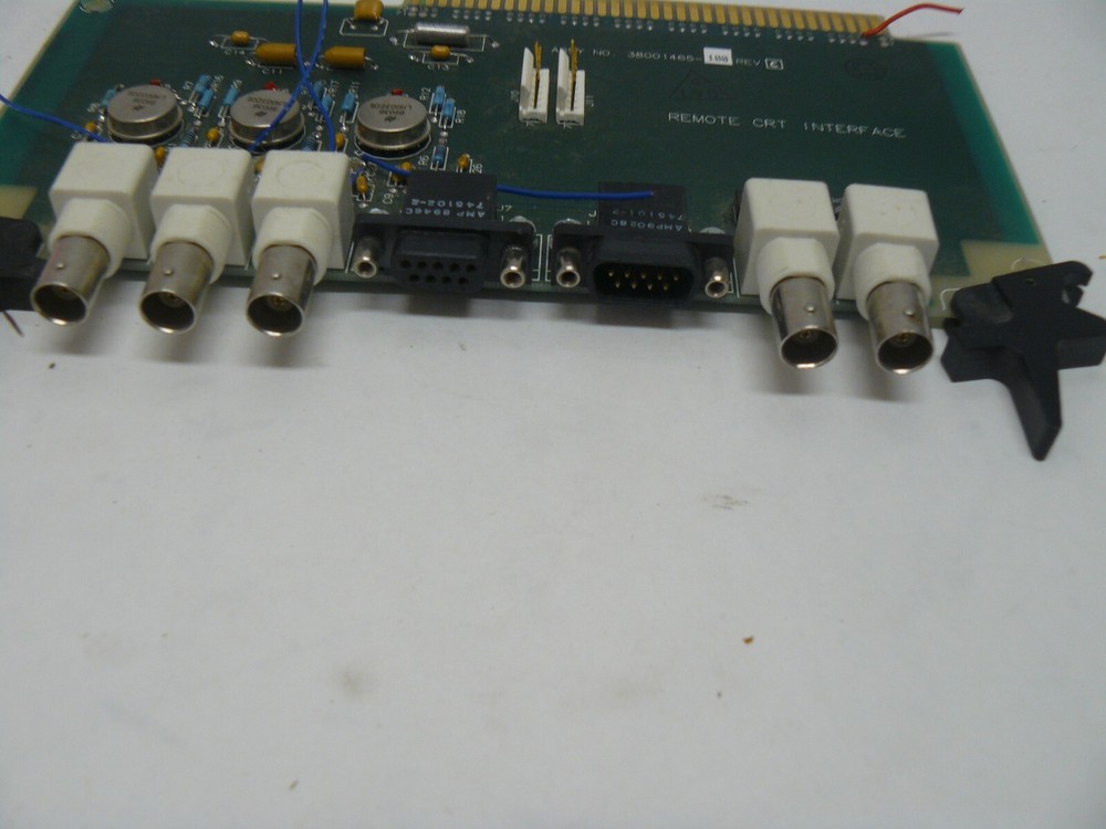 38001465-100 rev C remote CRT interface control card