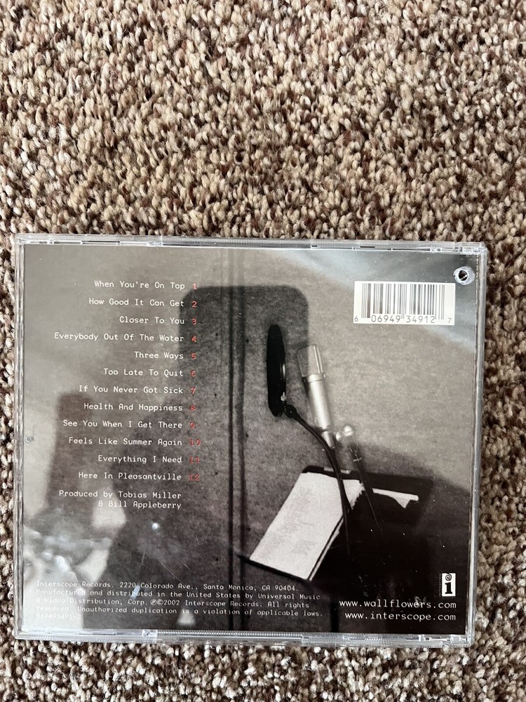 Autographed The Wallflowers Red Letter Days Cd
