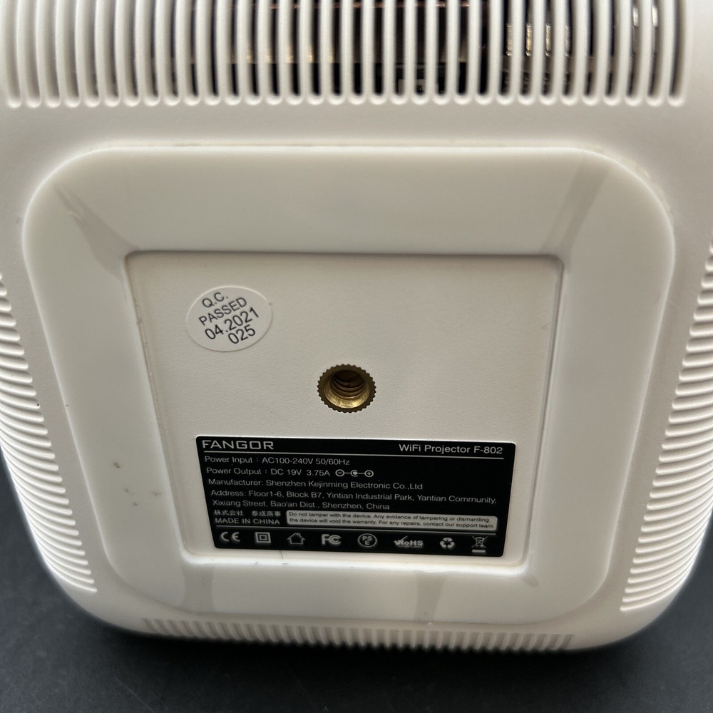 Fangor Smart wi-fi lcd video projector f-802