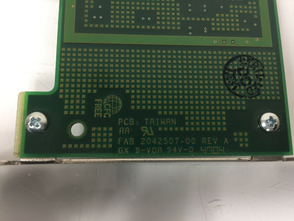 Adaptec FAB 2042507-00 REV A RAID Controller Card