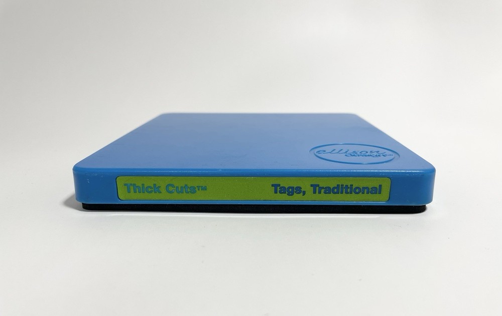 ELLISON DESIGN 'TAGS, TRADITIONAL' THICK CUTS DIE