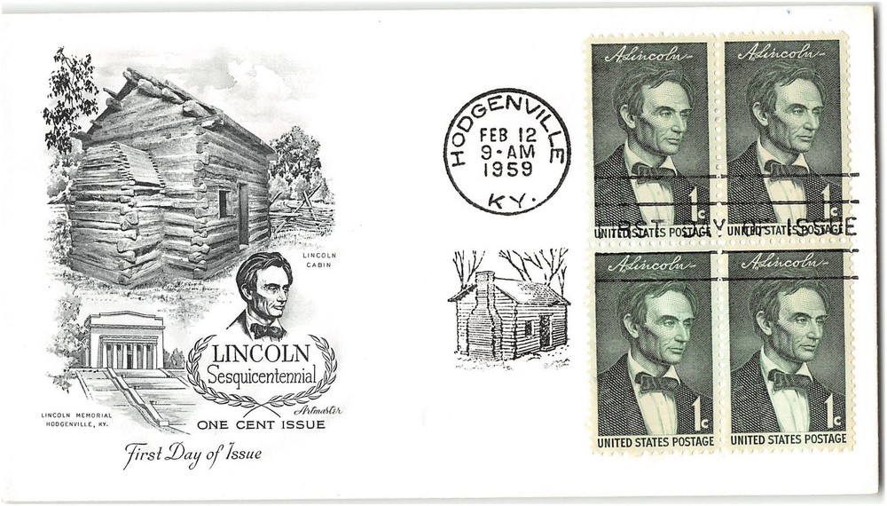 US #1113 First Day Cover (FDC), 1959