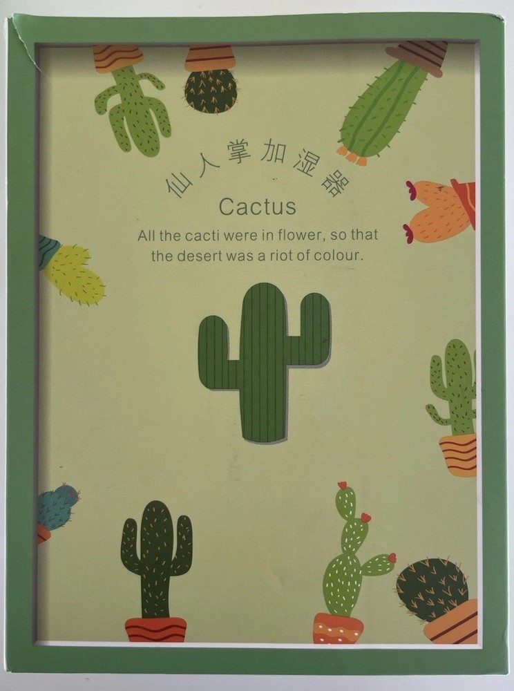 Cactus Wireless Humidifier Rechargeable