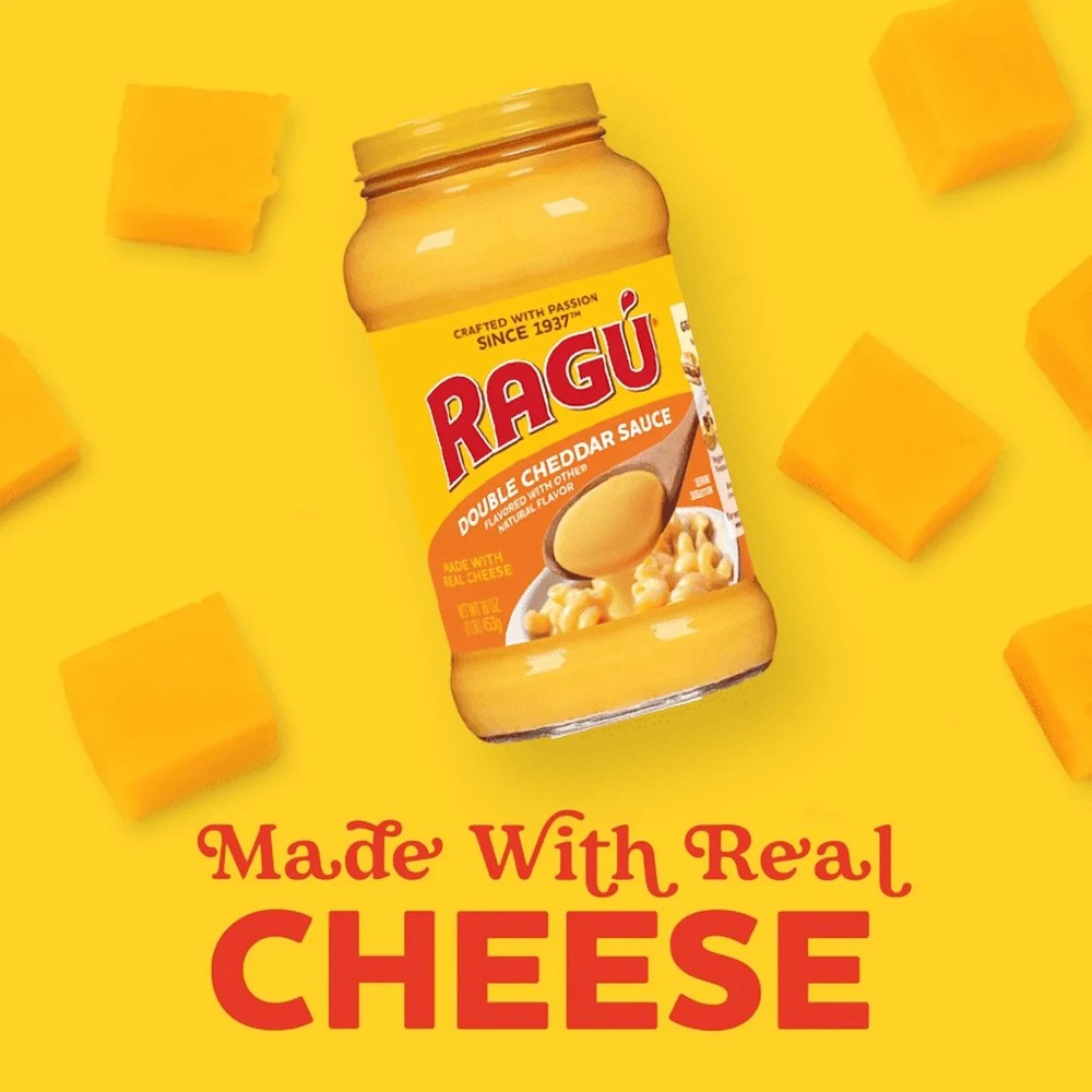 RAGU Double Cheddar Pasta Sauce, 16 oz