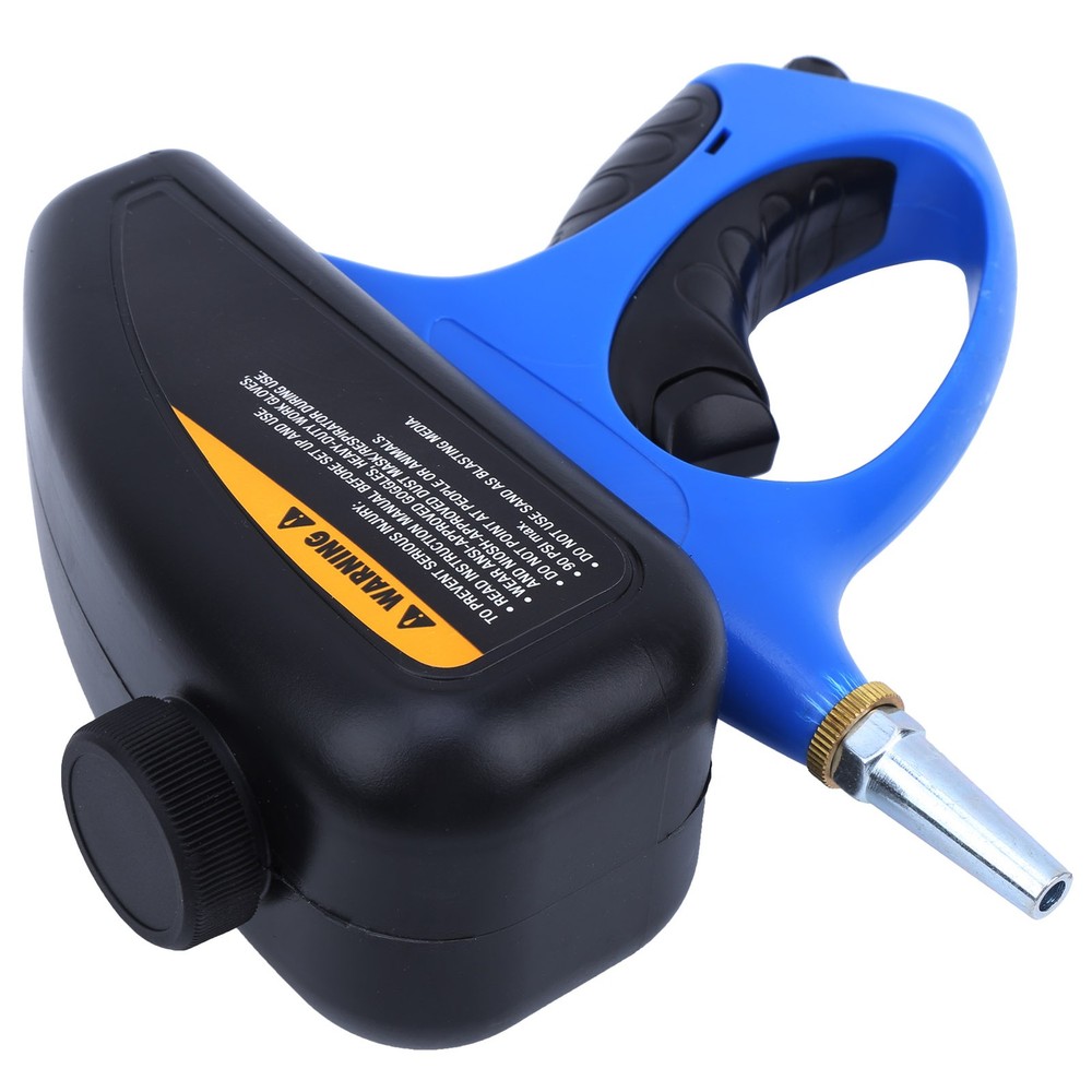 Sand Blaster Small Nozzle Pneumatic Sandblasting Glass Anti Rust