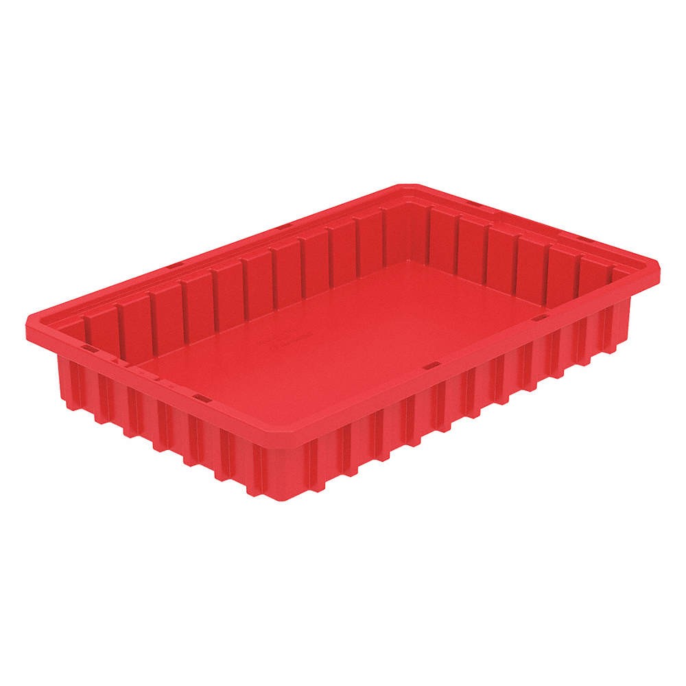 AKRO-MILS 33162RED Divider Box,Red,Polymer,18 45YM53