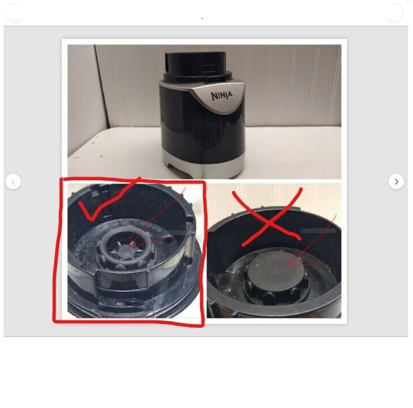 Ninja BL207 Blender Food Processor Motor Base ONLY